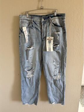 New GOGO straight jeans